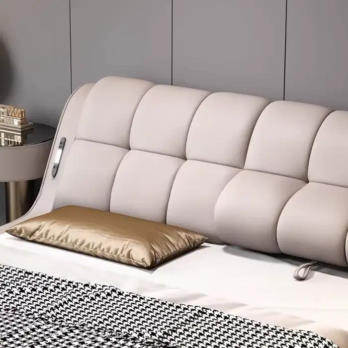 Design chambre lit esthétique cadres uniques modernes têtes de lit Double King Size Queen Muebles Para El Hogar accessoires pour la maison