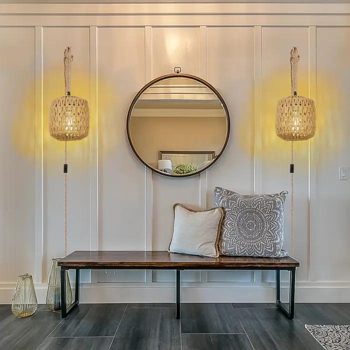 Led rotin applique chambre salon tissé lumière lampes de chevet E27 rétro chanvre corde lumières décoration intérieure luminaires