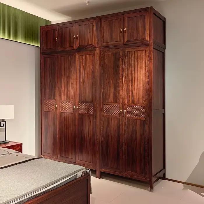 Armoire de rangement d'angle en bois de luxe, fine et compacte, pour la maison
