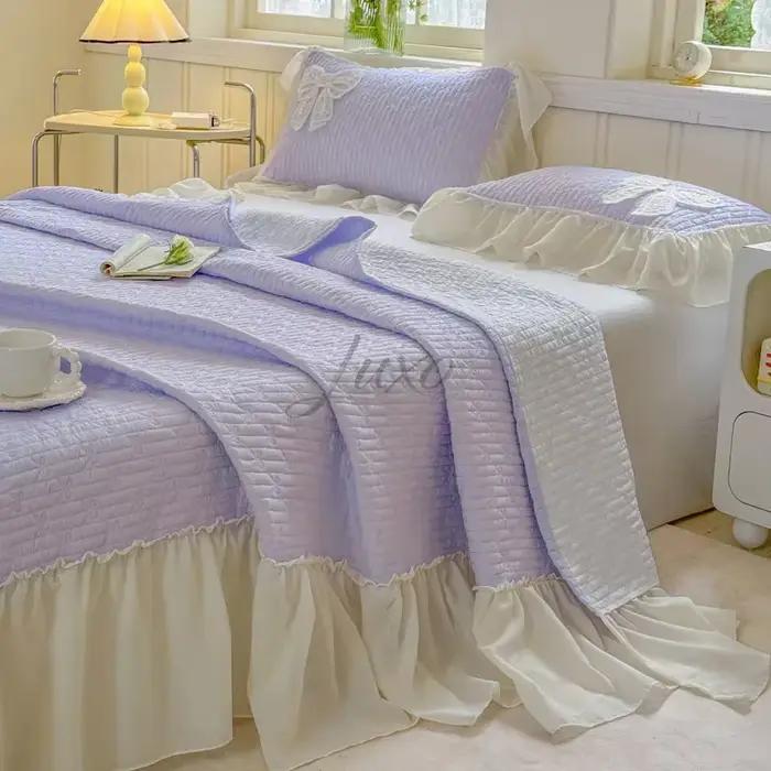 Nouvelle couette d'été à volants