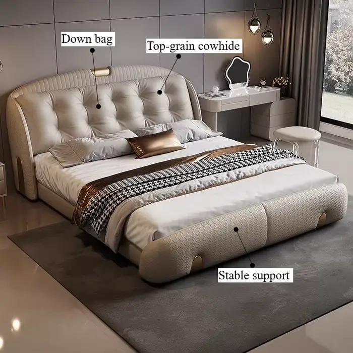 Lit moderne pour chambre à coucher