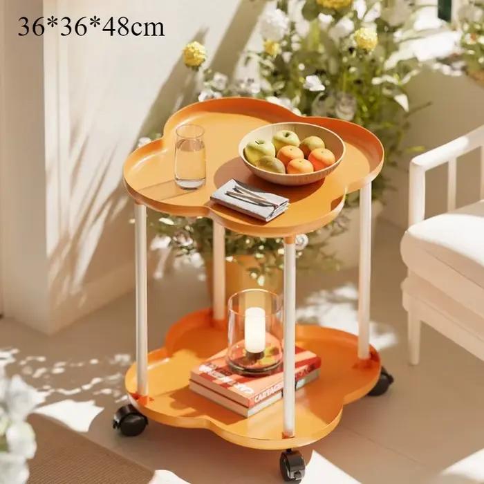 Nouvelle table de chevet simple avec étagère amovible