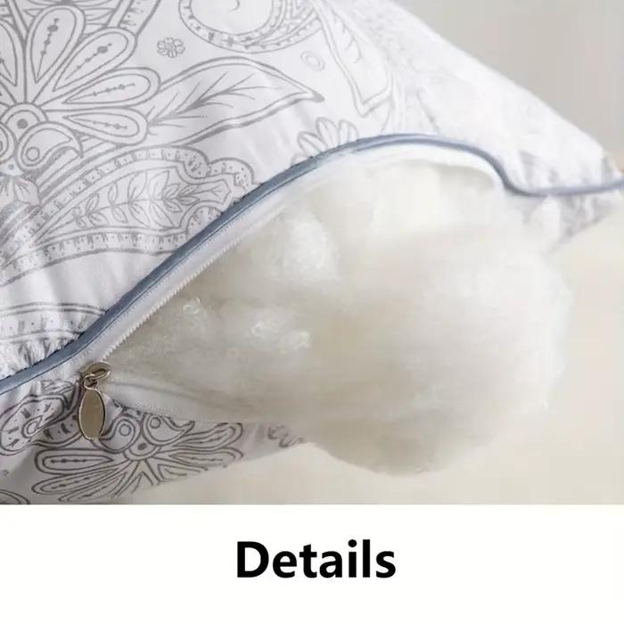 Oreiller de sommeil à motifs de texture brossée de haute qualité