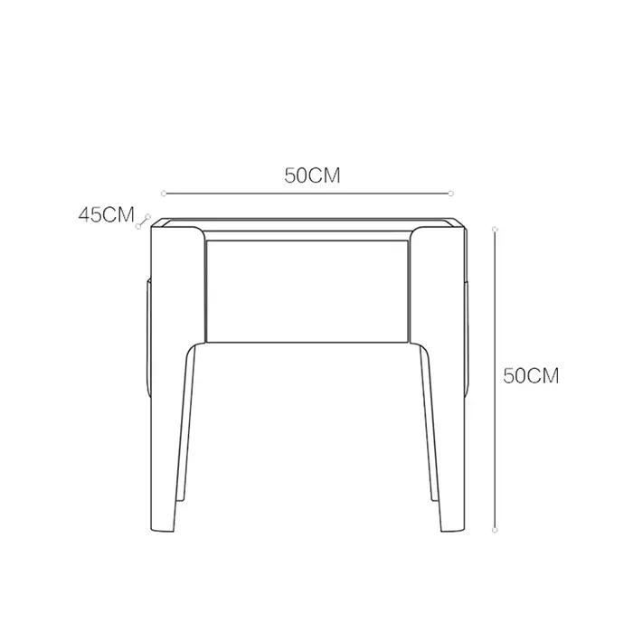 Table De chevet esthétique moderne
