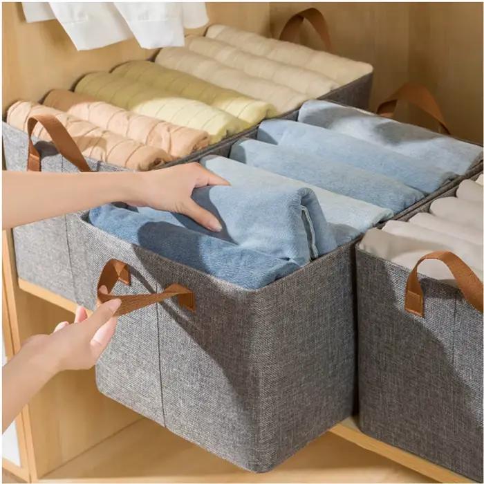 Boîte de rangement cation de garde-robe domestique