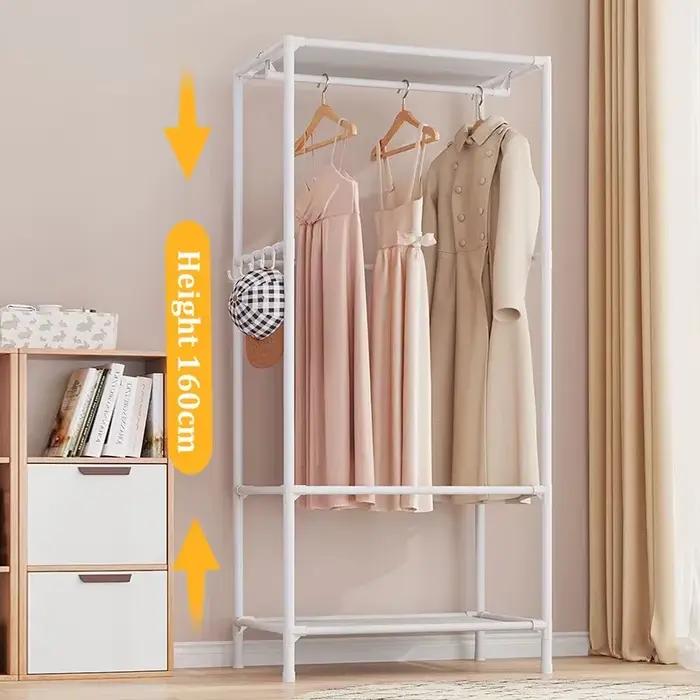 Armoire cintre casier de rangement placards ouverts Dressers armoires lit pliant