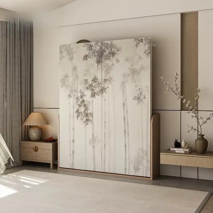 Lit fantaisie esthétique minimaliste luxe français salon lit dormir pliant Muebles Para dortoir chambre meubles accessoires