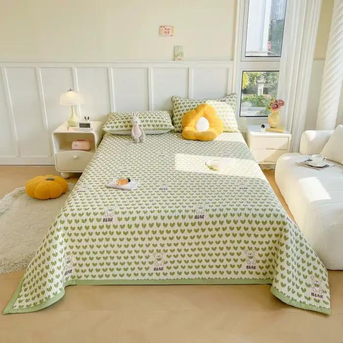 Couvre-lit d'été respirant et doux pour la peau