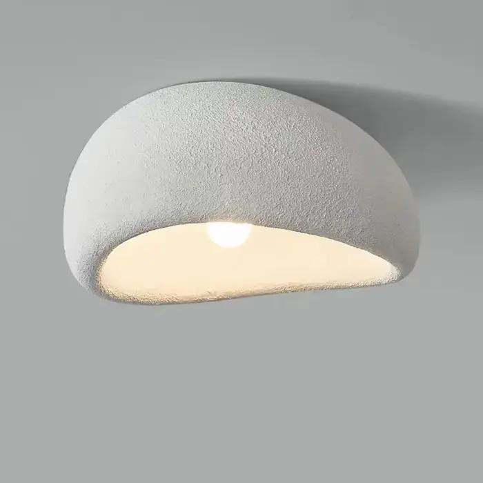 Plafonnier de chambre à coucher japonais Wabi Sabi LED
