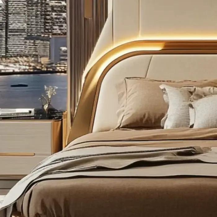 Cadre de lit King Size Chic