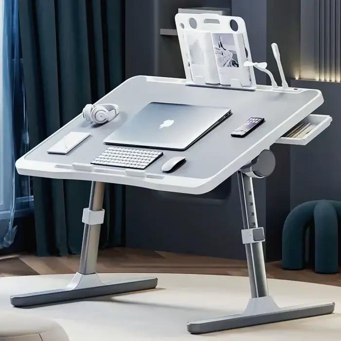 Table de lecture ergonomique réglable et relevable pour ordinateur portable