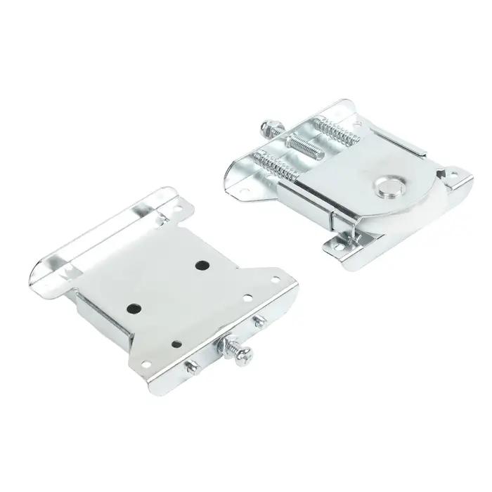2 poulies pour portes coulissantes de placard avec roues réglables pour un montage facile et un fonctionnement fluide