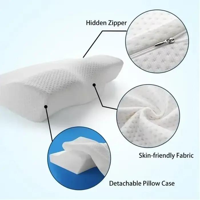 Oreiller orthopédique en mousse à mémoire de forme