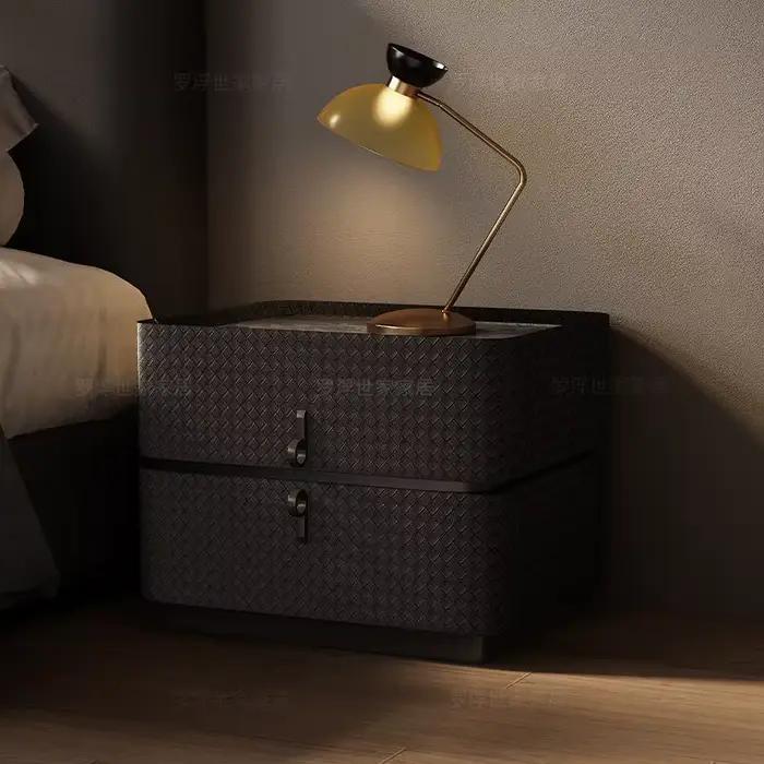 Table De chevet esthétique noire