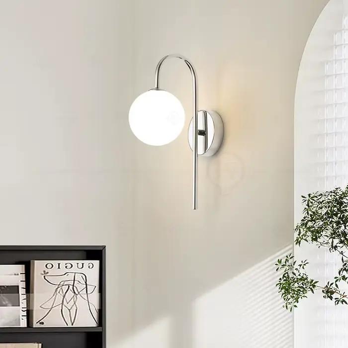 Applique Murale en Argent Galvanisé