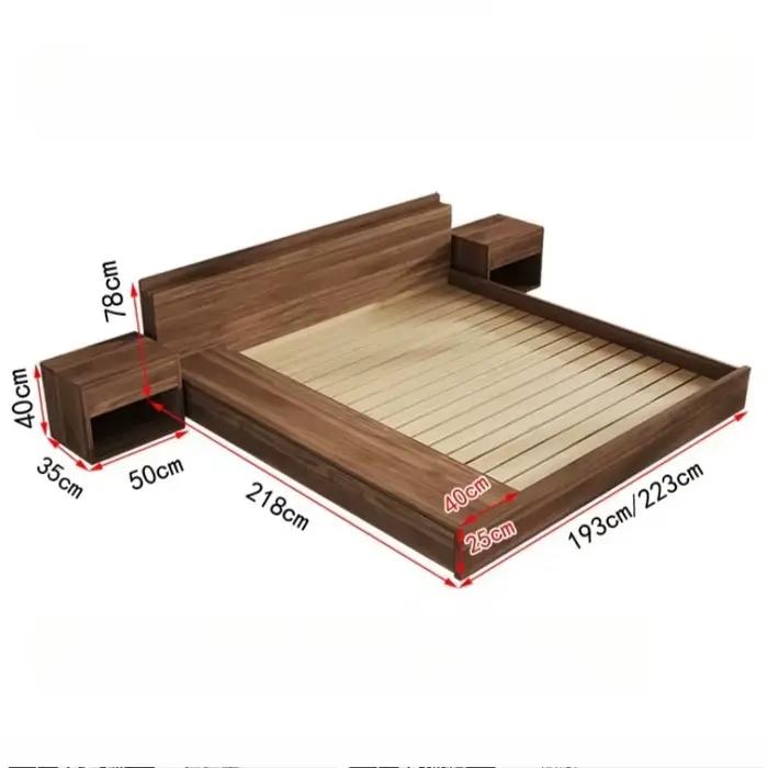 Lits de chambre japonais style loft 180x200