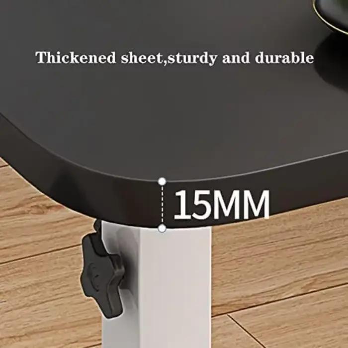 Bureau de chevet, bureau pour ordinateur portable avec tiroirs