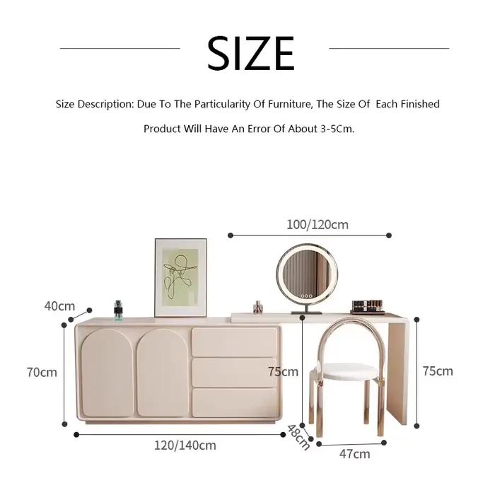 Table d'appoint de lit moderne
