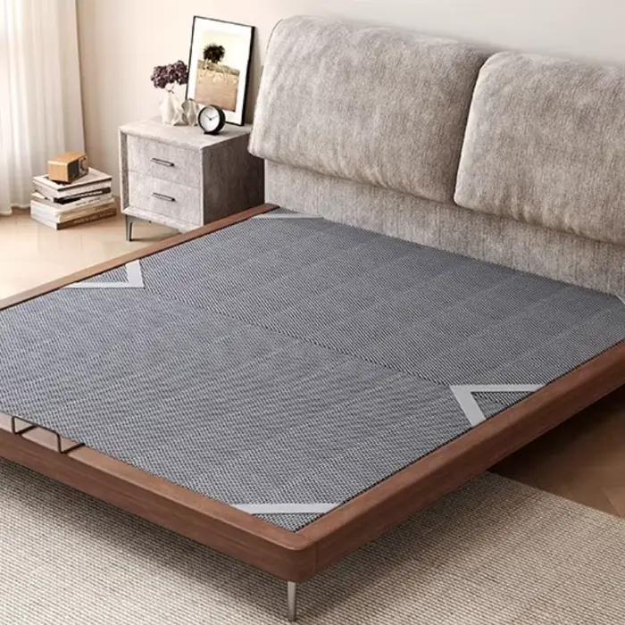 Cadres De lit rembourrés en bois plate-forme pleine taille tête De lit moderne dormir Cama De Lujo Para dortoir meubles De chambre