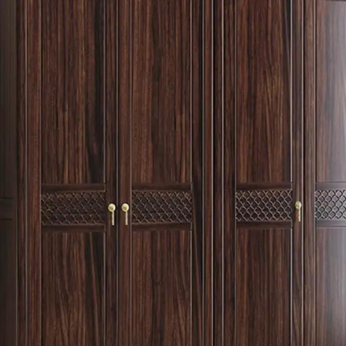 Armoire de rangement d'angle en bois de luxe, fine et compacte, pour la maison
