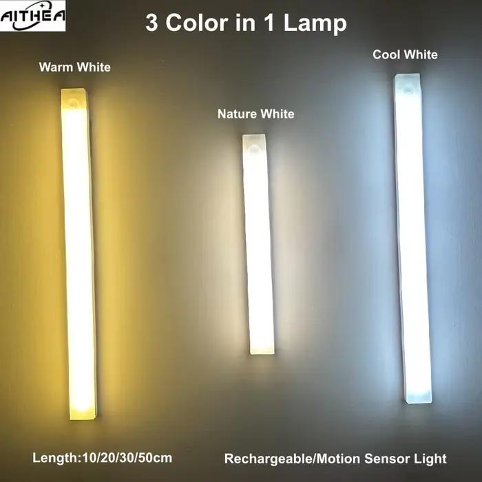 Lampe de nuit LED à détecteur de mouvement AITHEA