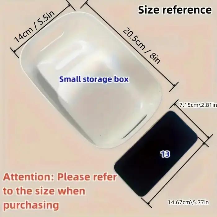 Boîte de rangement de grande capacité avec couvercle