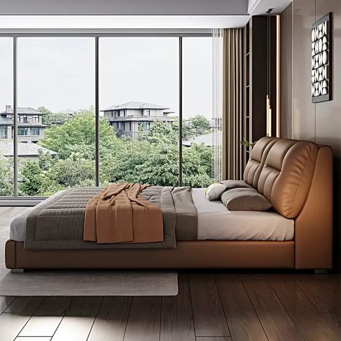 180x200 lits doubles rangement étanche têtes De lit multifonctions cadre De lit tables De nuit Cama De Lujo Para dortoir meubles