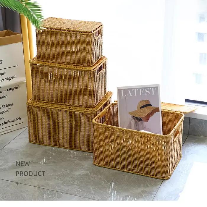 Nouvelle boîte de rangement - Chambre à coucher avec couvercle