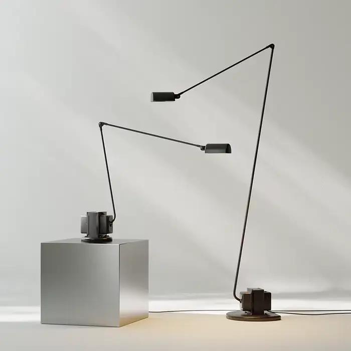 Grand lampadaire LED nordique Lumina Designer