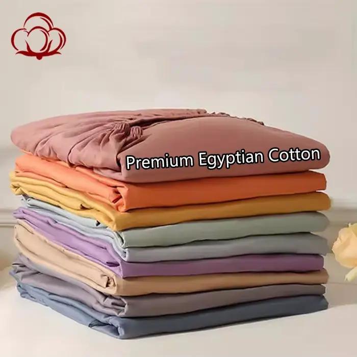 Drap-housse en coton égyptien ultra doux et confortable