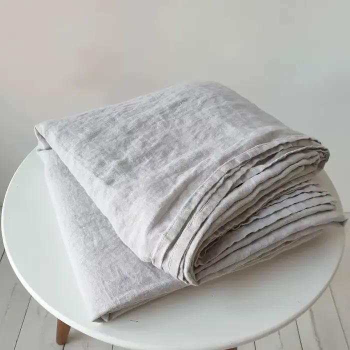 Drap plat 100% lin pur