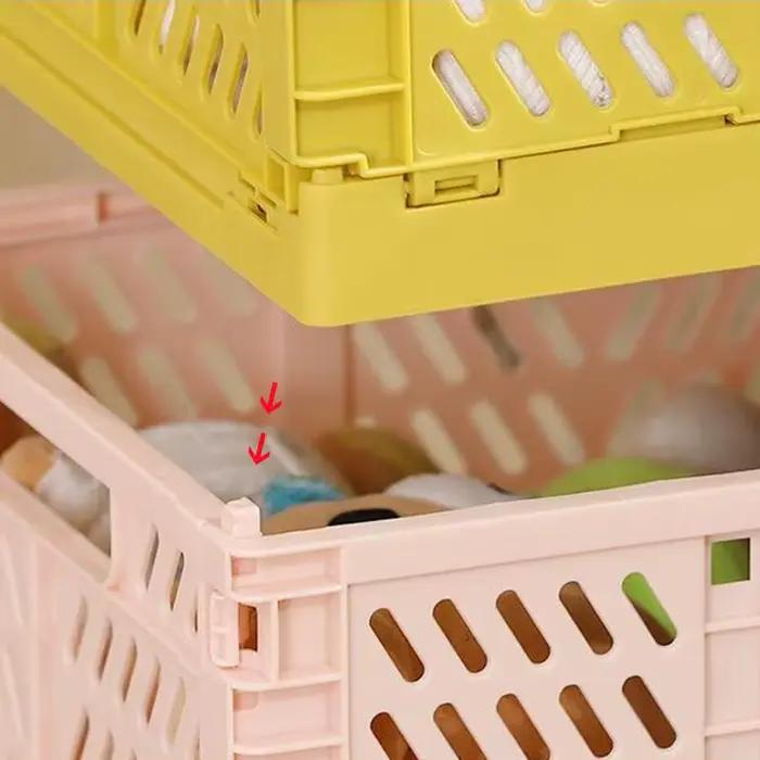 Panier de rangement pliable