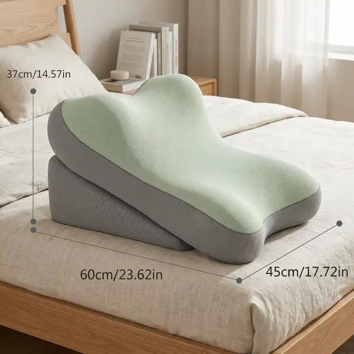 Coussin de lit ergonomique en mousse à mémoire de forme