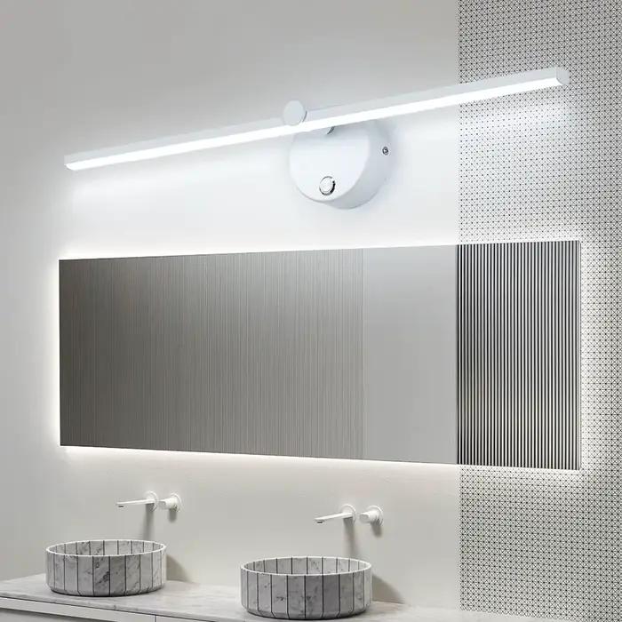 Applique murale de chevet 330 ° Rotatif réglable Angle de lumière intérieur mur LED lampe chambre miroir vanité lumière AC110V/220V