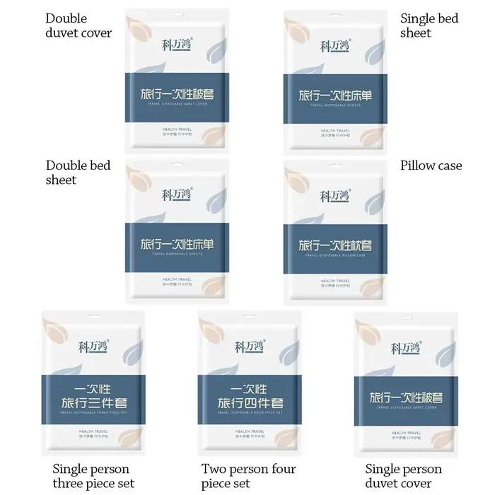 Drap de lit jetable 3/4 pièces