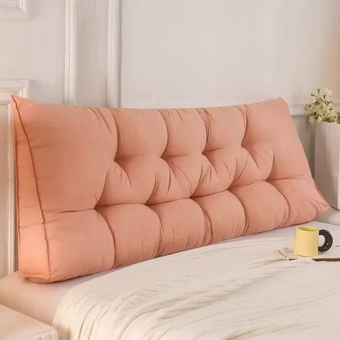 Coussin de tête de lit triangulaire 120/150/180 cm