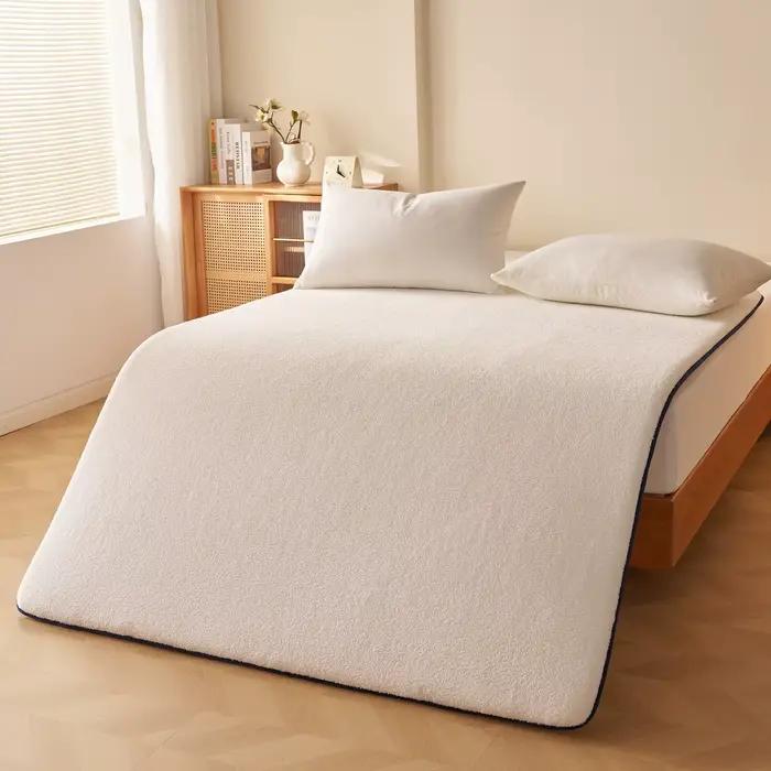 Surmatelas épais et chaud avec housse matelassée et remplissage
