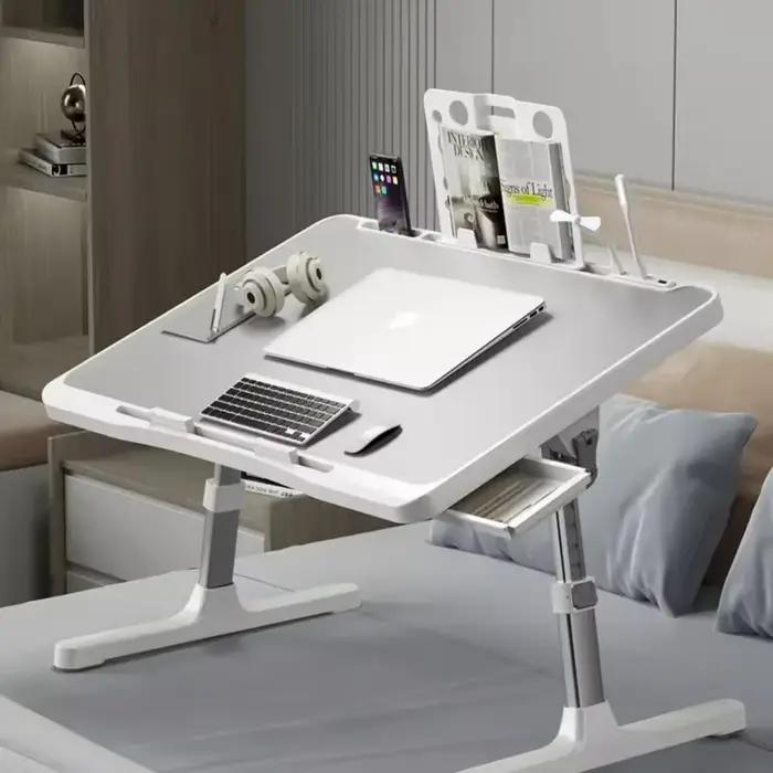 Table de lecture ergonomique réglable et relevable pour ordinateur portable