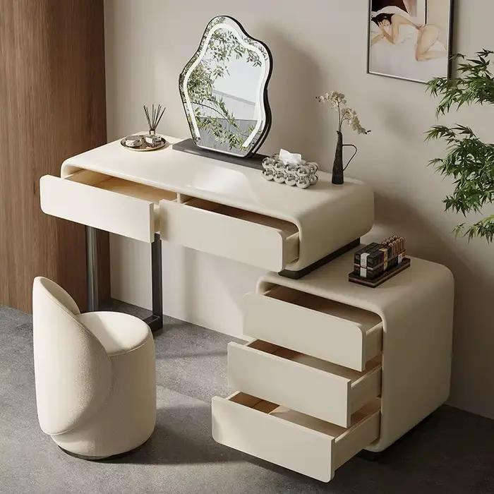 Ensemble De luxe coiffeuse chambre grand Design moderne