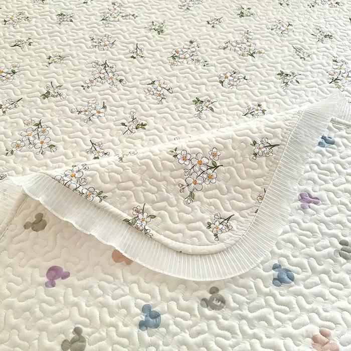 Couvre-lit d'été respirant et doux pour la peau