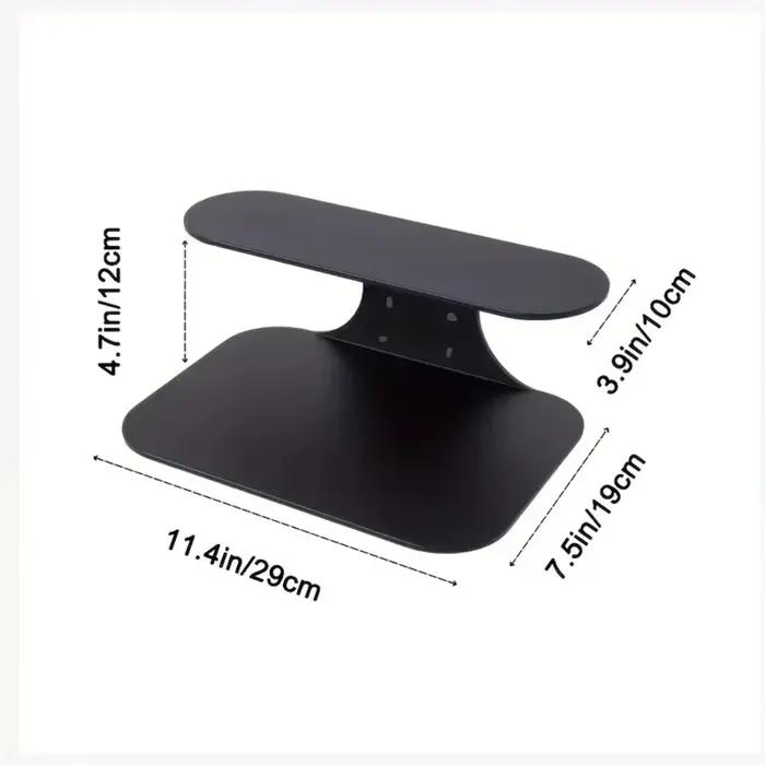 Table de chevet flottante moderne à deux niveaux - Installation facile