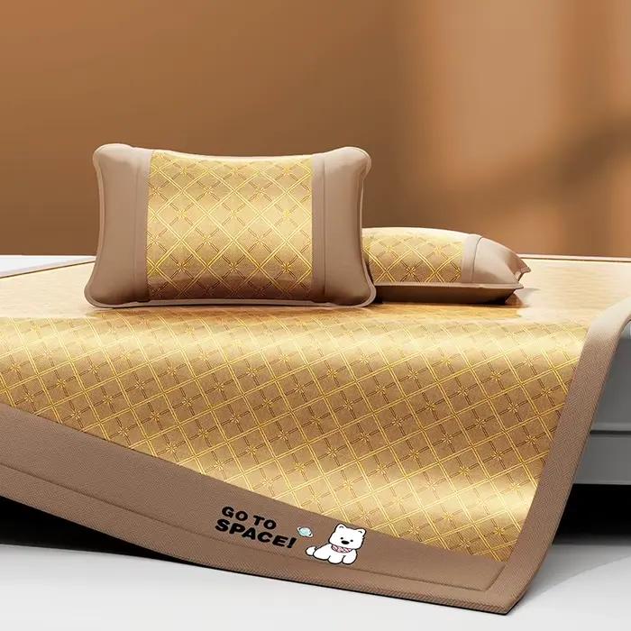 Nouveau tapis rafraîchissant en rotin pour lit