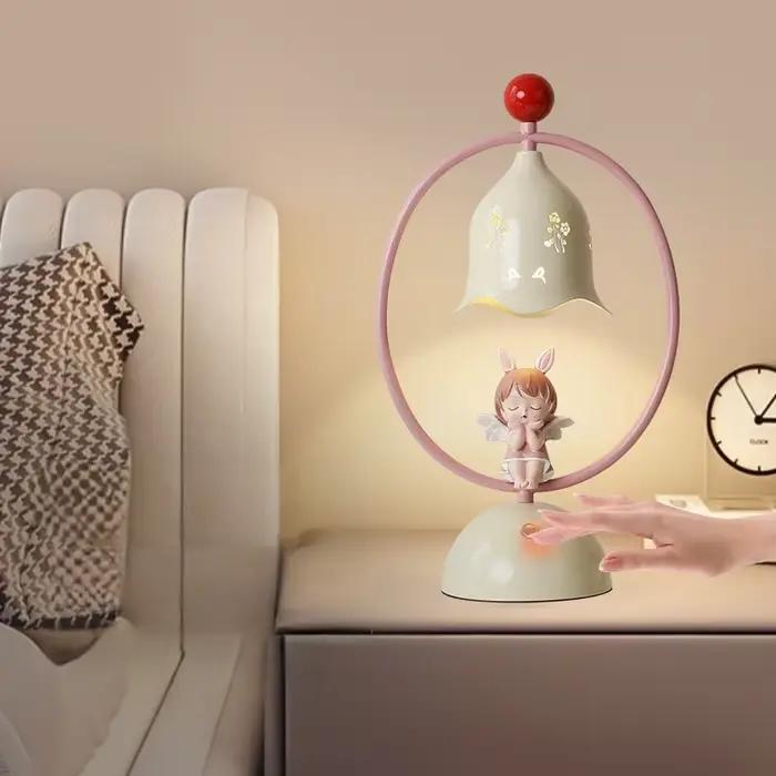 Nouvelle lampe suspendue de chevet de chambre à coucher style beurre