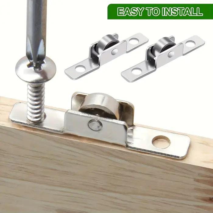 Rouleaux de porte coulissante en métal Durable