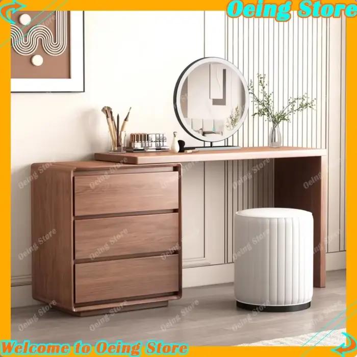 Affichage moderne coiffeuse chambre femmes européen rangement