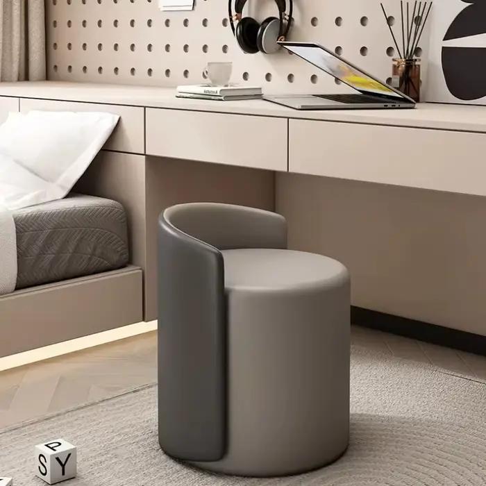 Chaise de maquillage avec dossier pour chambre à coucher