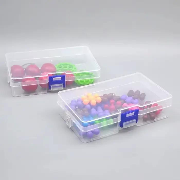 Boîtes de rangement en plastique transparentes 5/10 pour petits objets