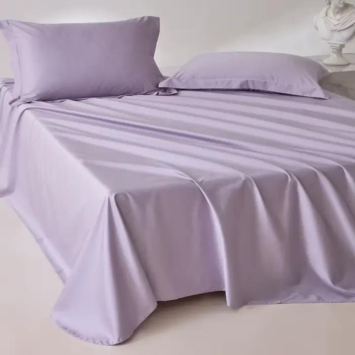 Drap plat en coton égyptien 100% biologique