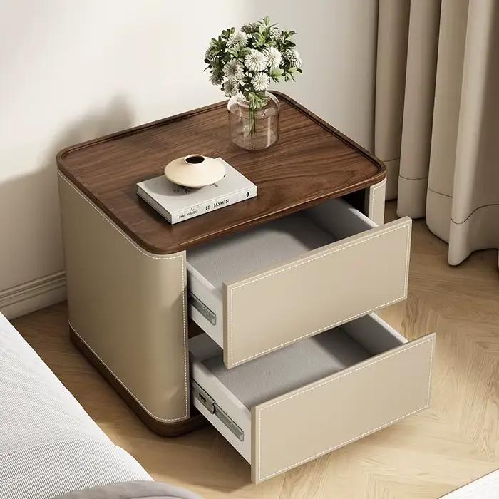 Rangement avec tiroirs Tables De chevet chambre De luxe gain De place