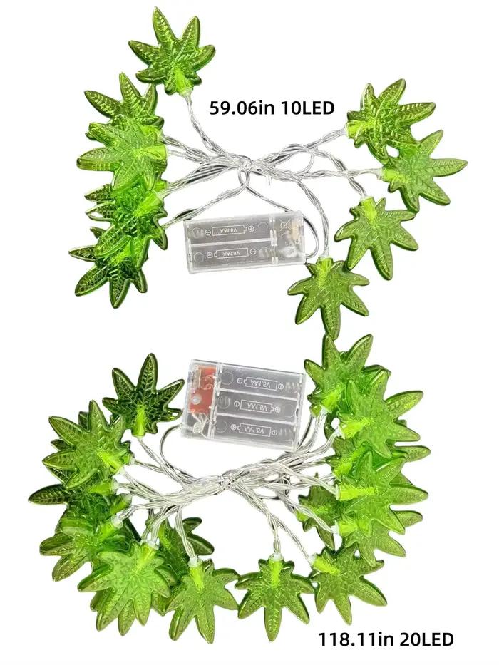 Guirlande lumineuse LED Green Leaf 1